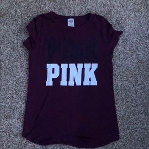 Maroon pink shirt